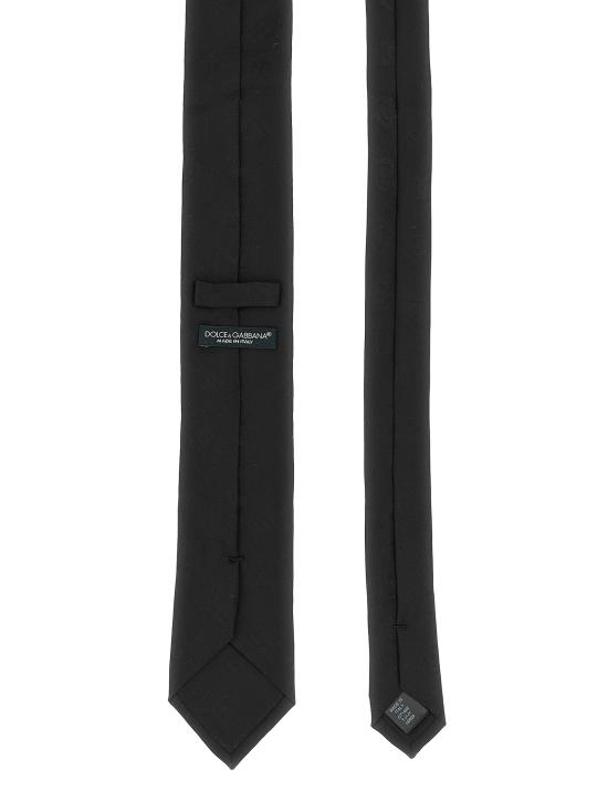 25FW 돌체앤가바나 넥타이 GT149EFJ1JYN0000 Black - DOLCE & GABBANA