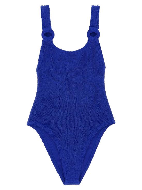 25FW 훈자 지 원피스 수영복 DOMINOSWIMROYALBLUE Blue