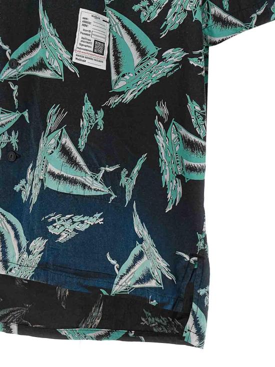 26SS 메종 미하라 야스히로 반팔 셔츠 J14SH187BLACK Blue - MAISON MIHARA YASUHIRO