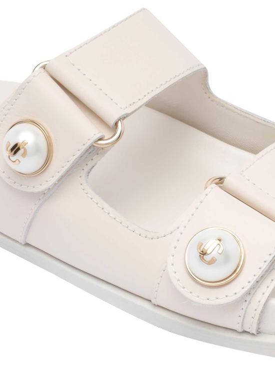 26SS 지미추 샌들 FAYENCESANDALSQMLATTE White - JIMMY CHOO