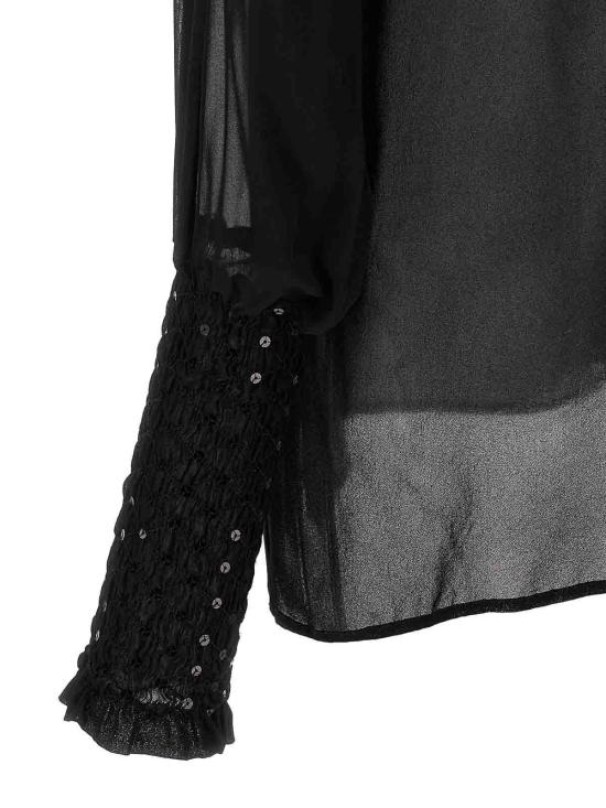  르 트윈스 블라우스 LORELLANERO Black - LE TWINS