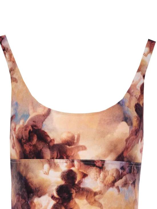  비비안웨스트우드 숏 원피스 81010009J0097O401 Beige - VIVIENNE WESTWOOD