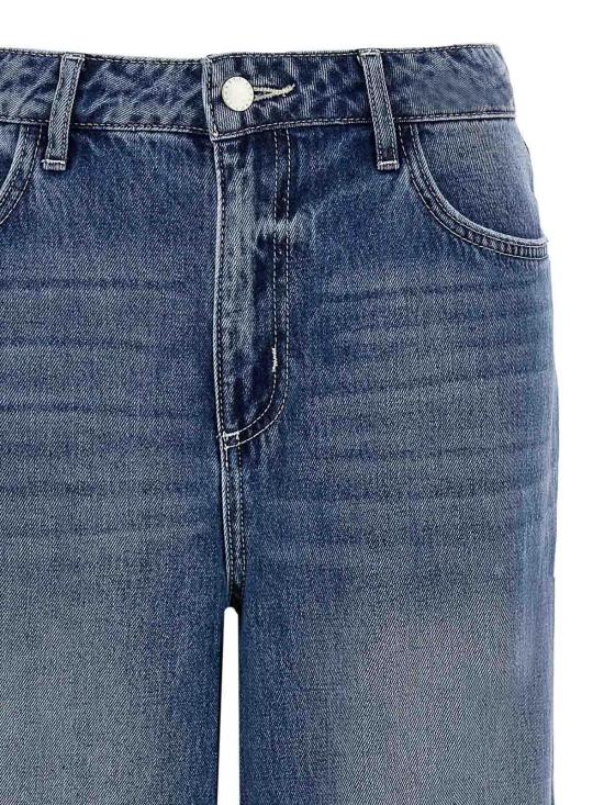  라장스 스트레이트 팬츠 2790YROWDRW Blue - L'AGENCE