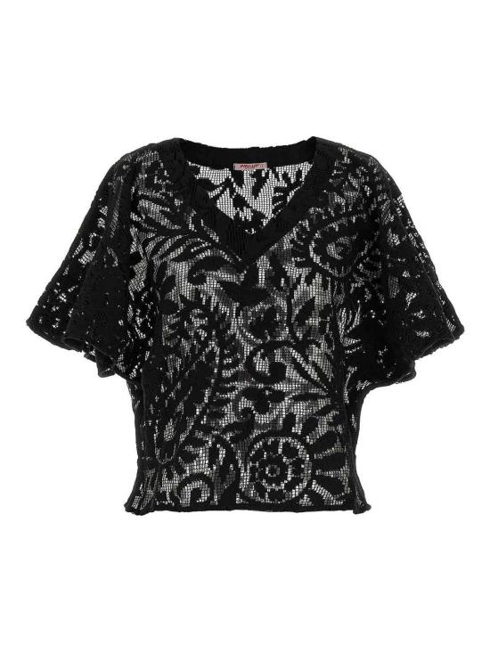  핀업스타 블라우스 PF161TS034 Black