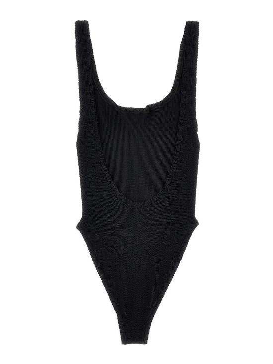  훈자 지 숏 원피스 SQUARENECKSWIMBLACK Black - HUNZA G