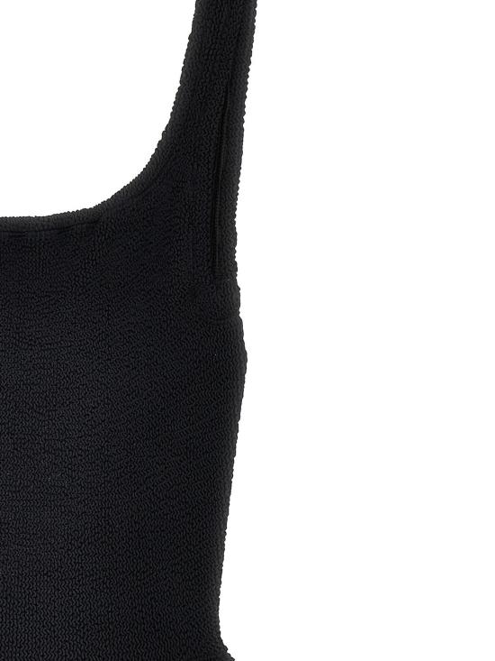  훈자 지 숏 원피스 SQUARENECKSWIMBLACK Black - HUNZA G