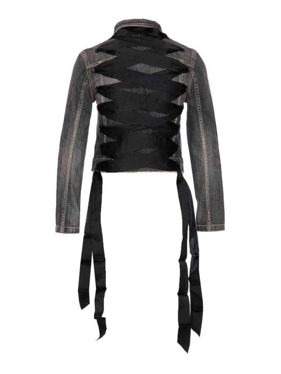 25FW 발렌시아가 데님 자켓 831697TSW671441 Grey - BALENCIAGA