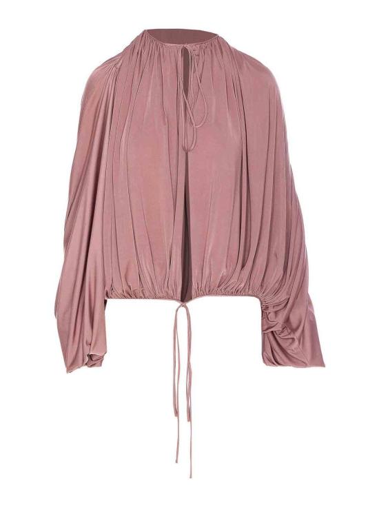 25SS 생로랑 블라우스 820917Y7F985284 Nude Neutrals