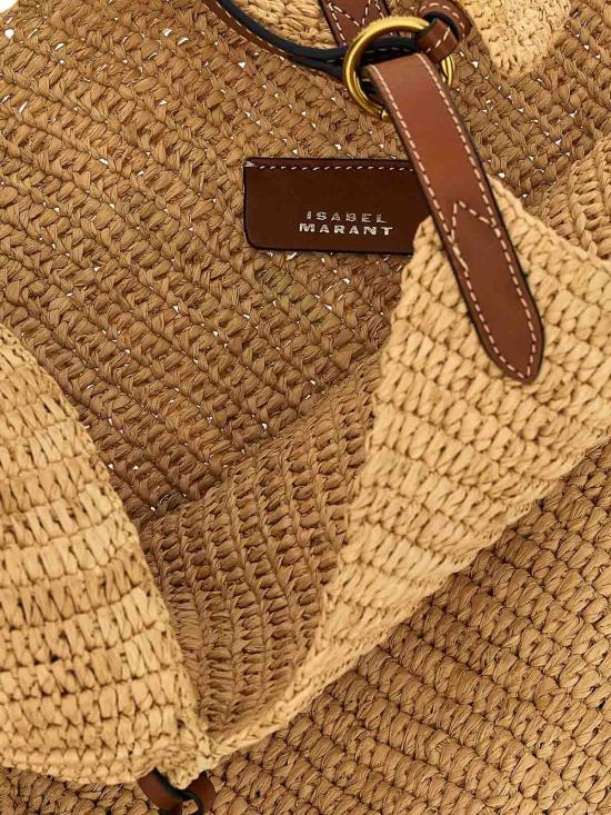 26SS 이자벨마랑 숄더백 PM0066FAC1X07MNLCG Beige - ISABEL MARANT