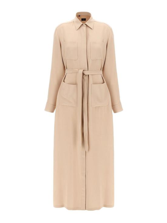  브리오니 미디 스커트 SCGC0LPC4919700 Nude Neutrals