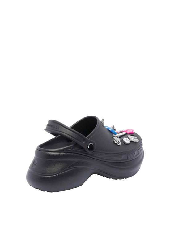 26FW 발렌시아가 x 크록스 지비츠 샌들 720762W0FOW1000 Black - BALENCIAGA