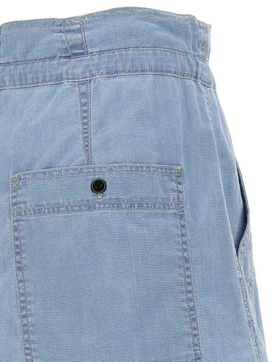  이자벨마랑에뚜왈 데님 숏팬츠 SH0209FAC1I01E30LU Light Blue - ISABEL MARANT ETOILE