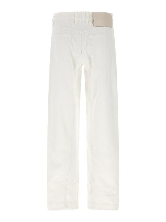 25FW 질샌더 스트레이트 팬츠 J04KA0115J46463102 White - JIL SANDER