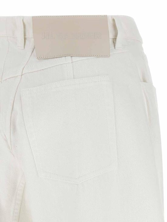 25FW 질샌더 스트레이트 팬츠 J04KA0115J46463102 White - JIL SANDER