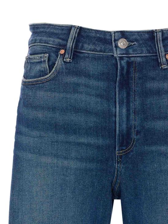  페이지 스트레이트 팬츠 1H76E77C351 Blue - PAIGE