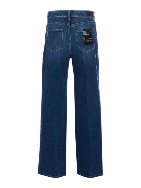  페이지 스트레이트 팬츠 1H76E77C351 Blue - PAIGE