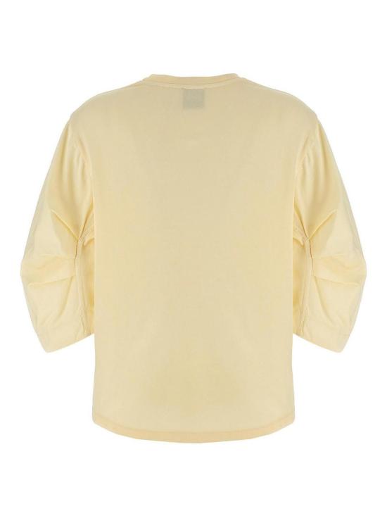  누드 반팔 티셔츠 1103E2528866 Beige - NUDE