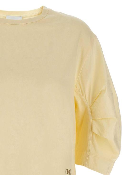  누드 반팔 티셔츠 1103E2528866 Beige - NUDE