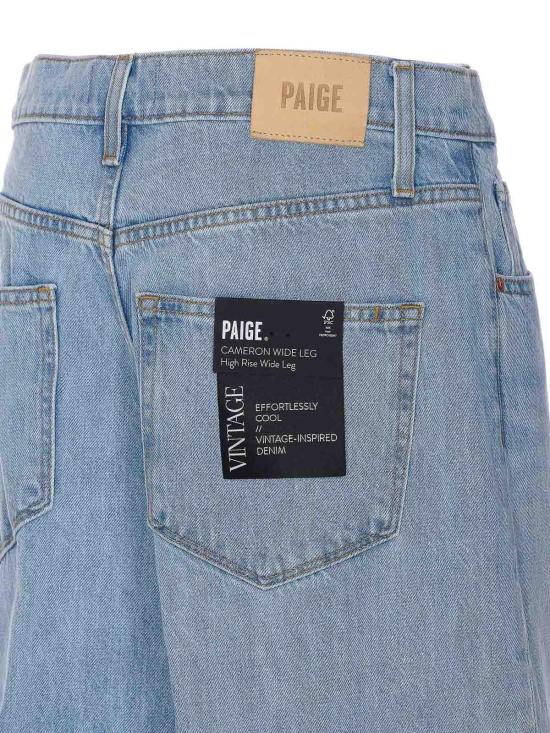  페이지 스트레이트 팬츠 1F12O32WC563 Blue - PAIGE