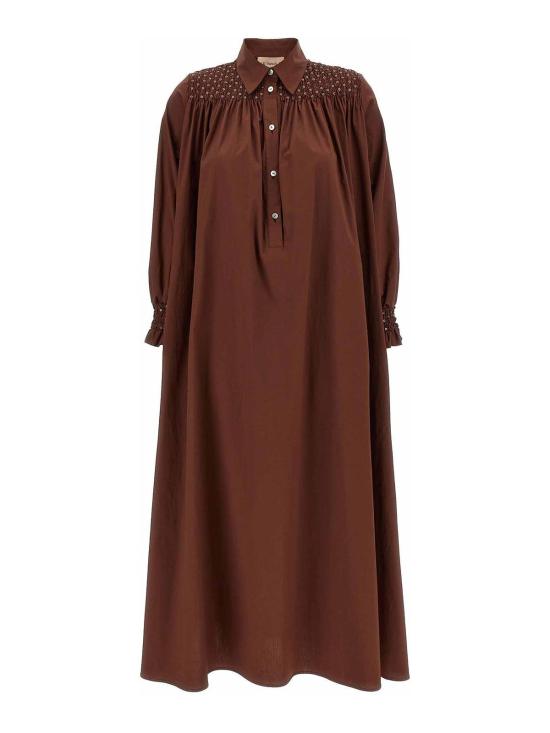  르 트윈스 스커트 BENEDETTAMARRONE Brown - LE TWINS