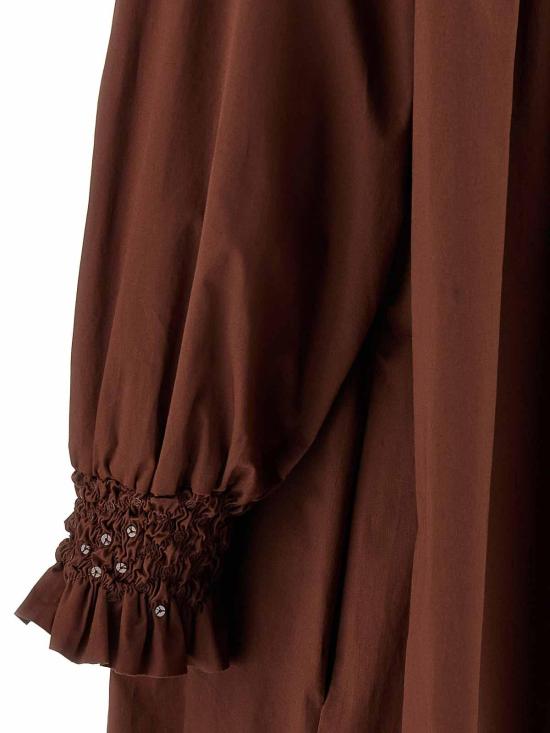  르 트윈스 스커트 BENEDETTAMARRONE Brown - LE TWINS