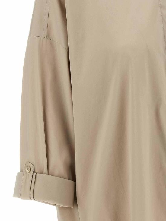 26FW 브루넬로 쿠치넬리 코튼 포플린 셔츠 M0091MA636C7498 Beige - BRUNELLO CUCINELLI