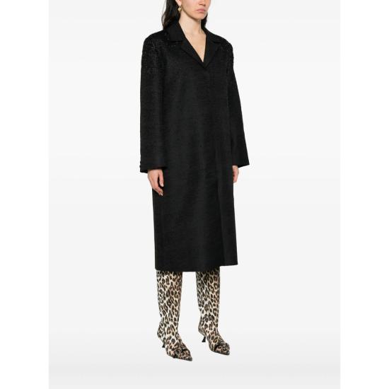 25FW 스티네 고야 코트 SGC018 2379 GRBEA BLACK - STINE GOYA