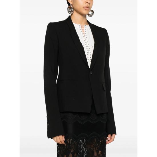  릭 오웬스 수트 자켓 RP02D3764 WGP 09 BLACK - RICK OWENS