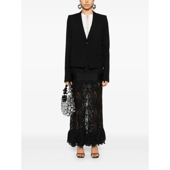  릭 오웬스 수트 자켓 RP02D3764 WGP 09 BLACK - RICK OWENS