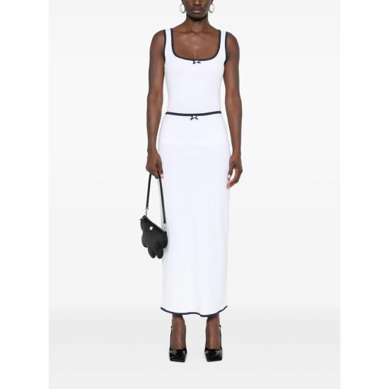  로웬 로즈 롱 스커트 RR J108 L WH NA WHITE - ROWEN ROSE