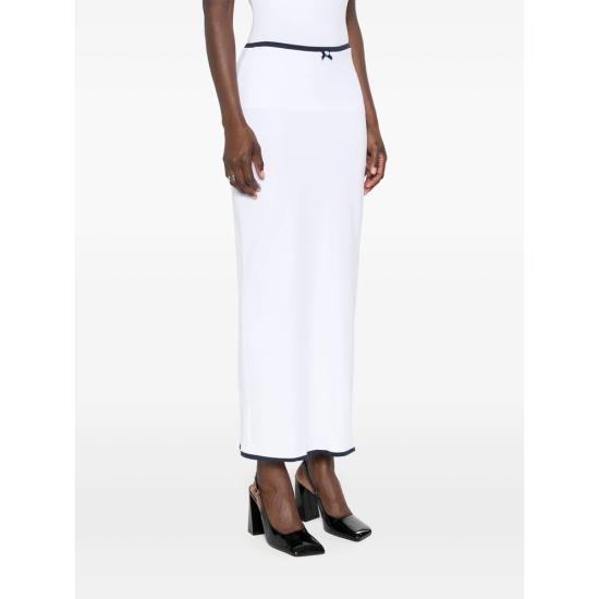  로웬 로즈 롱 스커트 RR J108 L WH NA WHITE - ROWEN ROSE