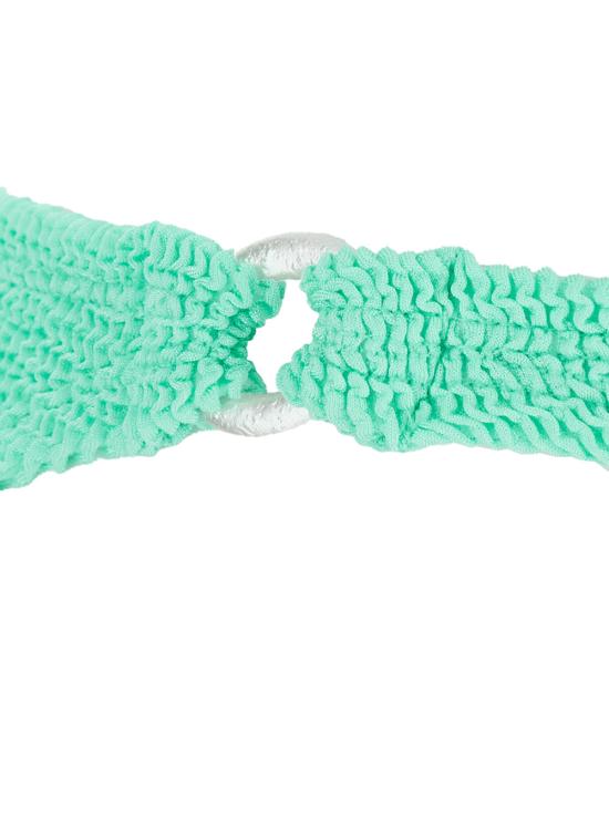 25FW 훈자 지 비키니 수영복 BMISTYPRLMETALLICMINT Green - HUNZA G