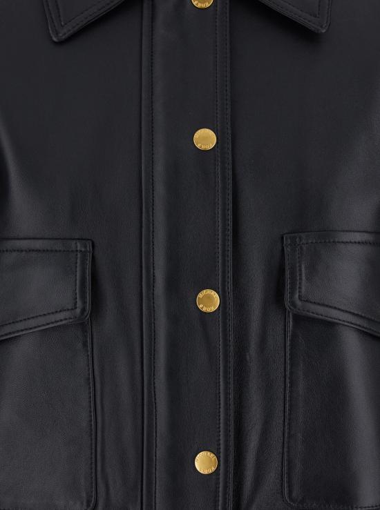 25FW 마이클 코어스 자켓 MT520IQFAF001 Black - MICHAEL KORS