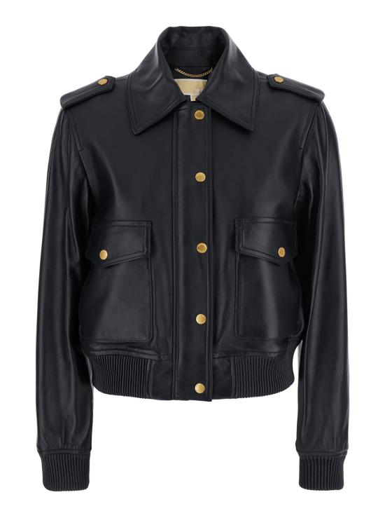 25FW 마이클 코어스 자켓 MT520IQFAF001 Black