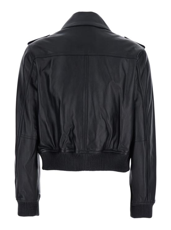 25FW 마이클 코어스 자켓 MT520IQFAF001 Black - MICHAEL KORS