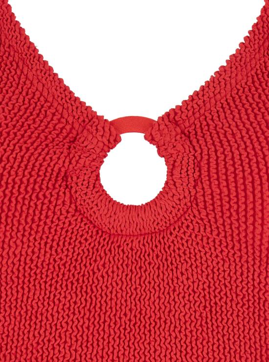 25FW 훈자 지 원피스 수영복 SCELINETXRED Red - HUNZA G