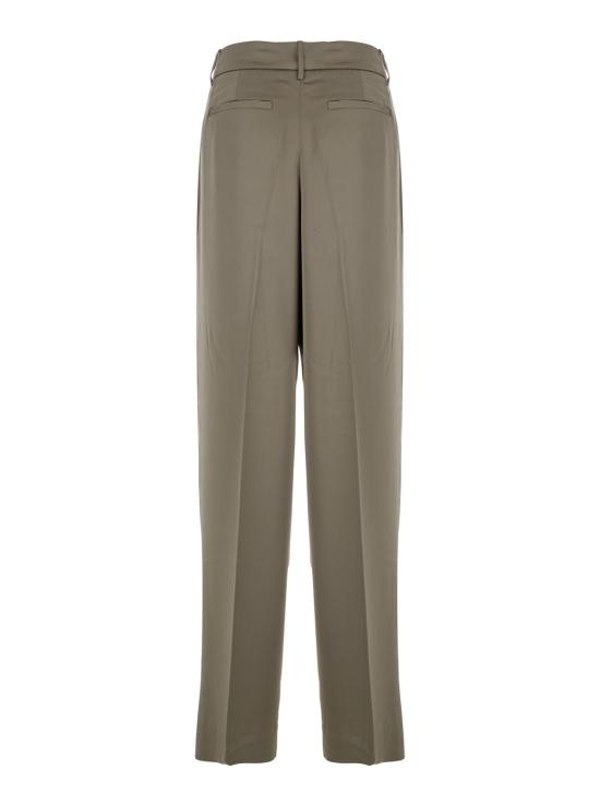 25FW 마이클 코어스 스트레이트 팬츠 MT530VRAYJ244 Brown - MICHAEL KORS