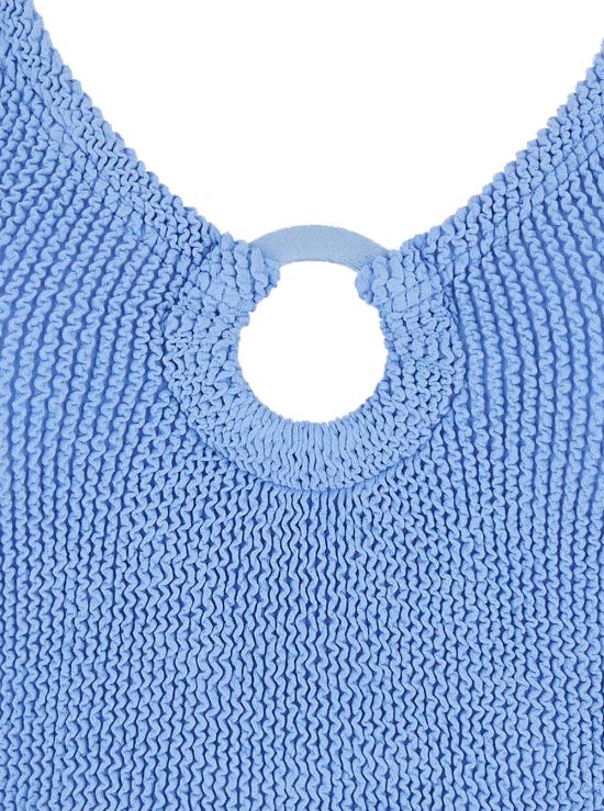 25FW 훈자 지 원피스 수영복 SCELINETXCORNFLOWER Blu - HUNZA G
