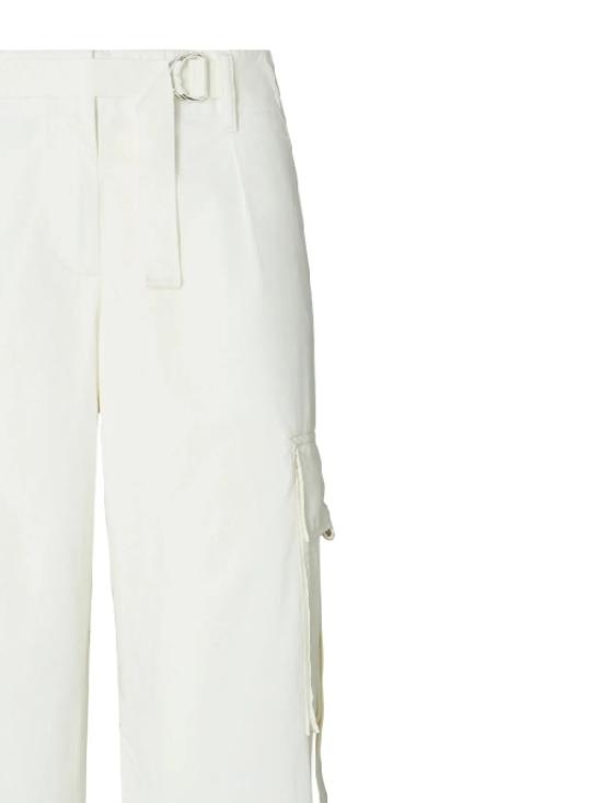 25FW 토리버치 스트레이트 팬츠 168650 137 Optic white - TORY BURCH