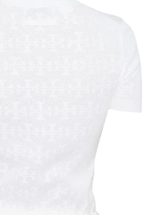 25FW 토리버치 반팔 티셔츠 168853 100 White - TORY BURCH