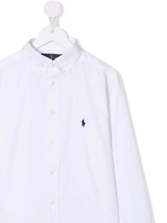 25FW [키즈] 폴로 랄프로렌 셔츠 323819238 001WHITE - POLO RALPH LAUREN