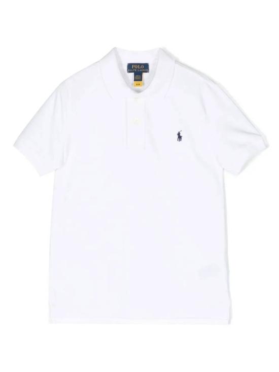 25FW [키즈] 폴로 랄프로렌 트레이닝 상의 322603252 004WHITE