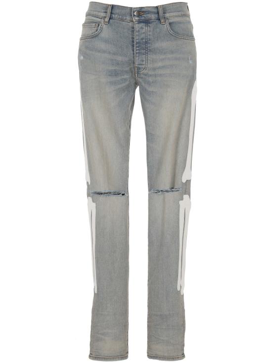 25FW 아미리 데님 팬츠 AMDNSY1157 Antique Indigo White