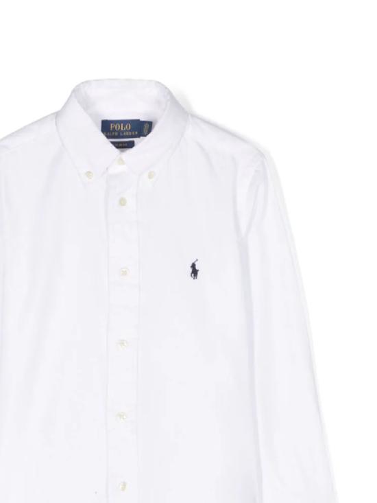 25FW [키즈] 폴로 랄프로렌 셔츠 322819238 001WHITE - POLO RALPH LAUREN