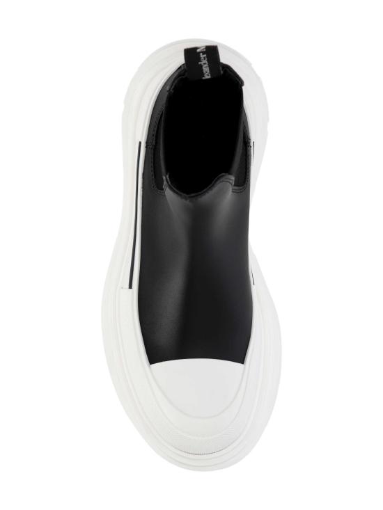 25FW 알렉산더 맥퀸 부츠 635714 WIAGY1021 BLACK WH WH BL SIL - ALEXANDER MCQUEEN