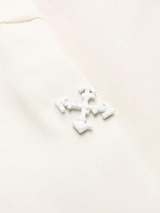 25FW 오프화이트 트레이닝/조거 팬츠 OWCA107S20FAB0010100 40 - OFF WHITE