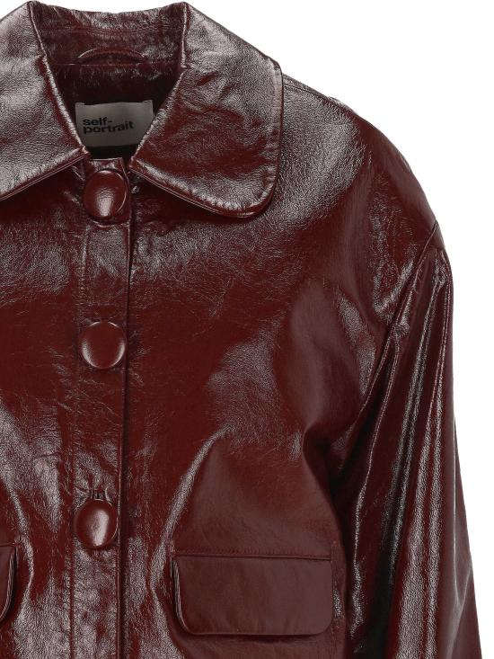 25FW 셀프 포트레이트 수트 자켓 PF25 091JBU BURGUNDY Purple - SELF PORTRAIT