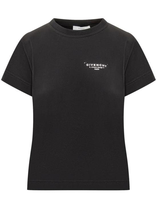 25FW 지방시 반팔 티셔츠 BW70FJP75N 001 Black