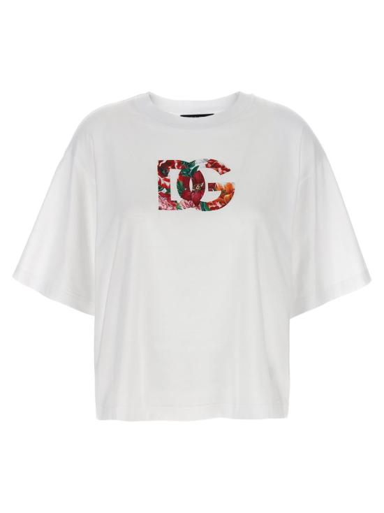 25FW 돌체앤가바나 반팔 티셔츠 F8V57TGDC7SW0800 WHITE