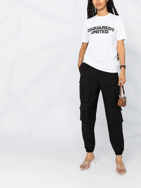  디스퀘어드2 반팔 티셔츠 S75GD0140 S23009 100 S - DSQUARED2